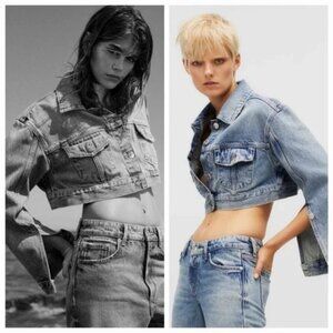 Kaia X Zara Denim Jacket